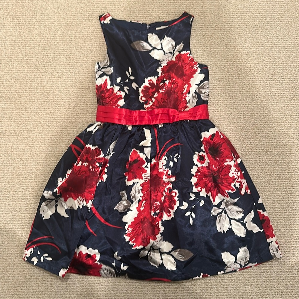 Crazy 8 - Floral Satin Dress